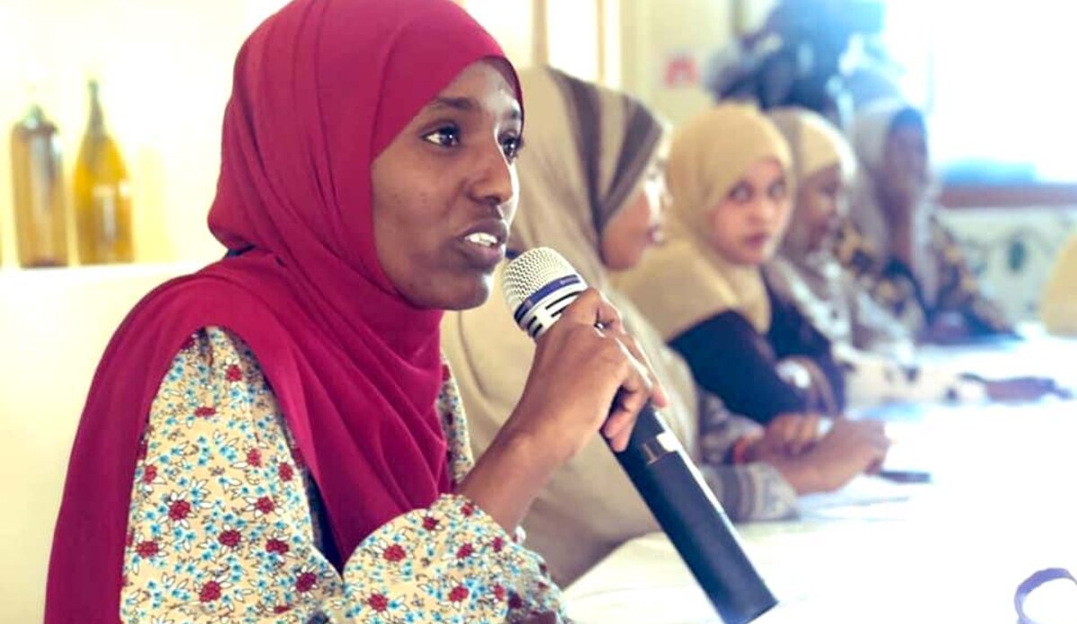 Youth activist Jamila Haji Mohamed: “There is no doubt that Somali youth are more committed to obtaining peace than to carrying guns and planting bombs”