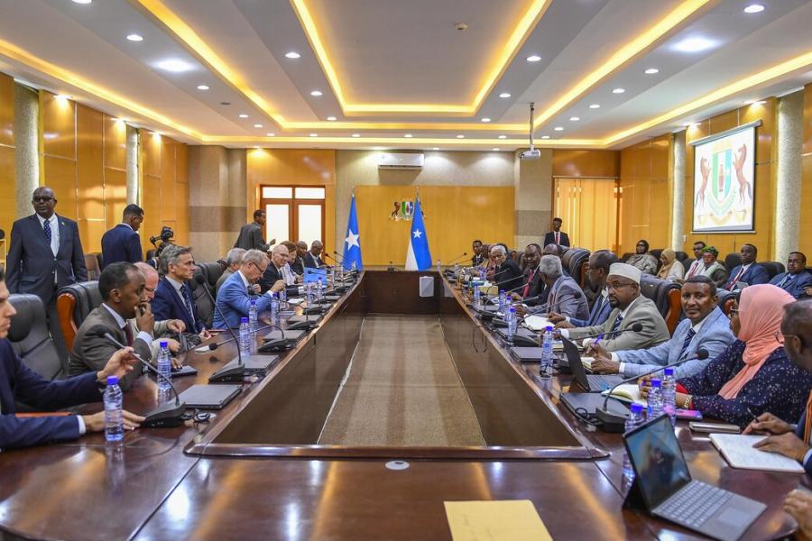 On Puntland visit, international partners discuss holding of direct ...