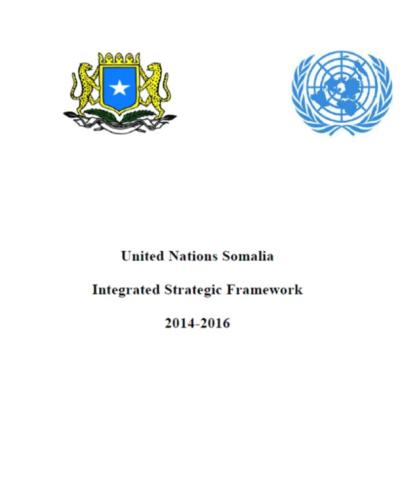 Integrated Strategic Framework 2014-2016
