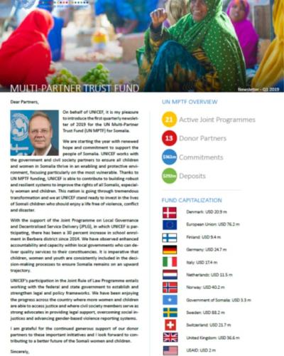 MPTF Q1 2019 Newsletter