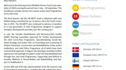 MPTF Q3 2018 newsletter