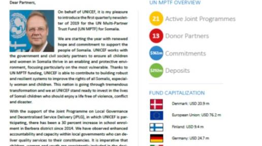 MPTF Q1 2019 Newsletter
